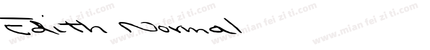 Edith Normal字体转换